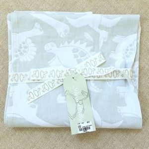 PEACOCK ALLEY $125 LUXURY JACQUARD BABY BLANKET